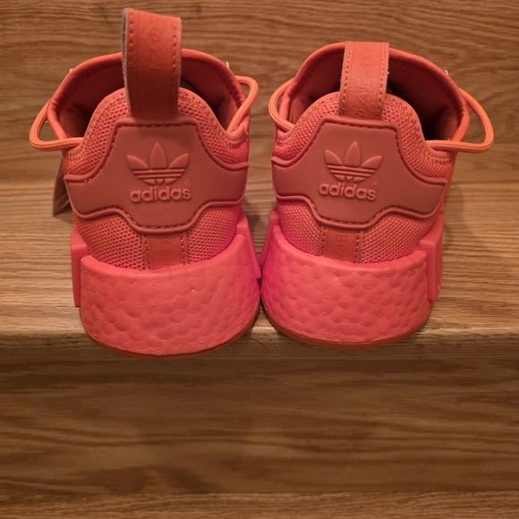 Adidas NMD R1 Sneaker in Orange, Size 6.5 - Picture 5 of 6